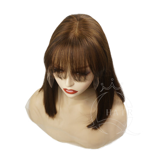 Breathable Short Lace Front Wig - Lightweight & Natural Hairline