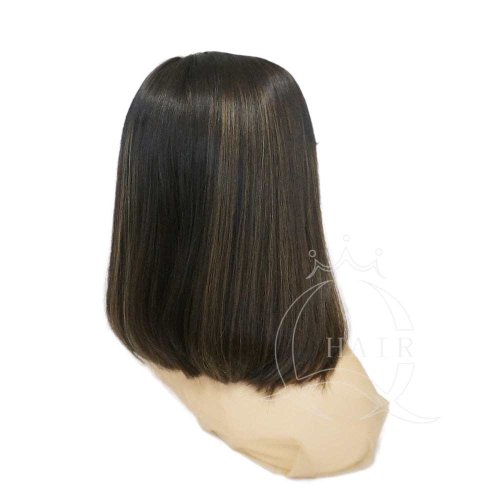 Straight Human Hair Wigs: Sleek & Smooth
