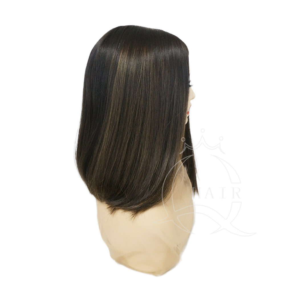 Straight Human Hair Wigs: Sleek & Smooth
