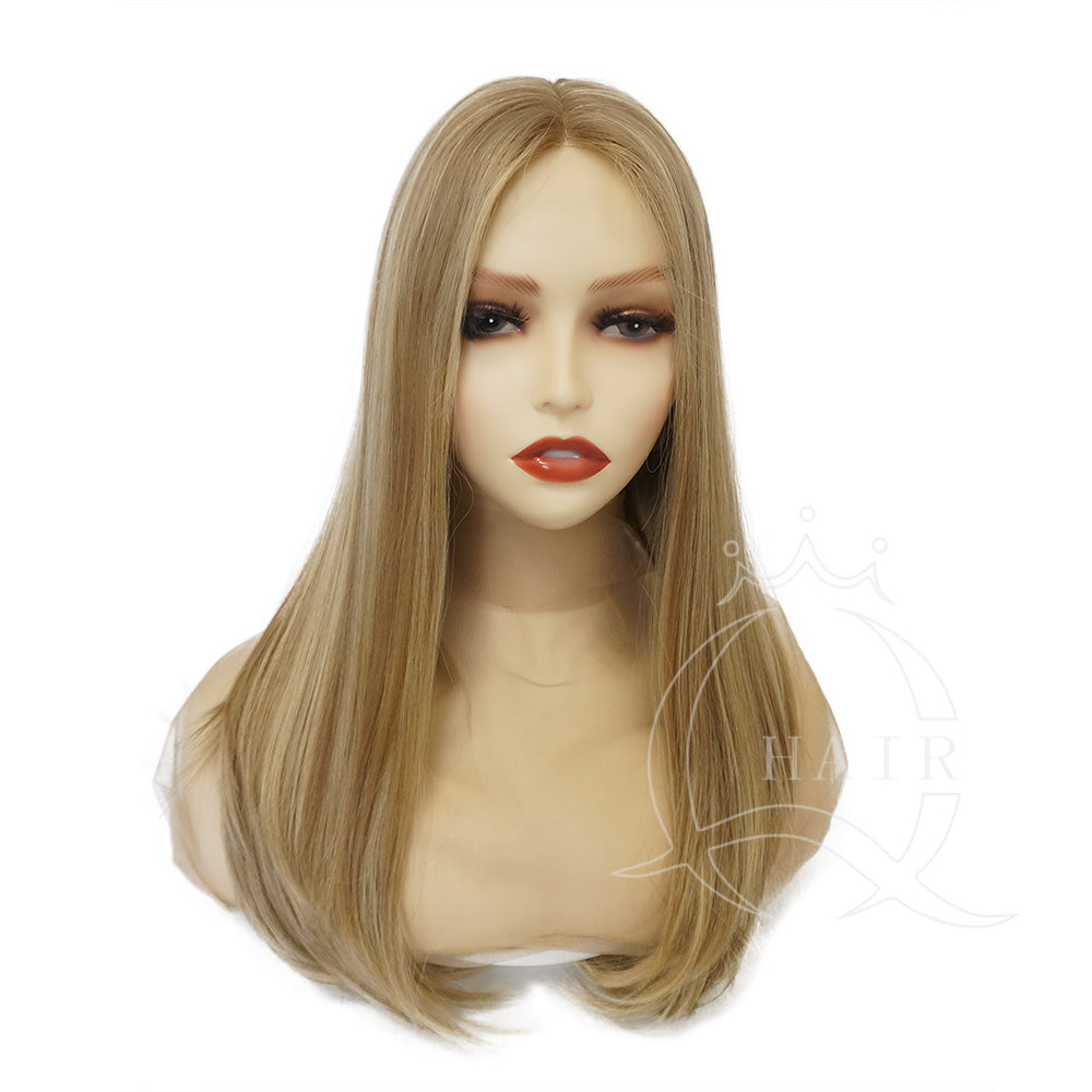 Quality human hair breathable lace top wigs