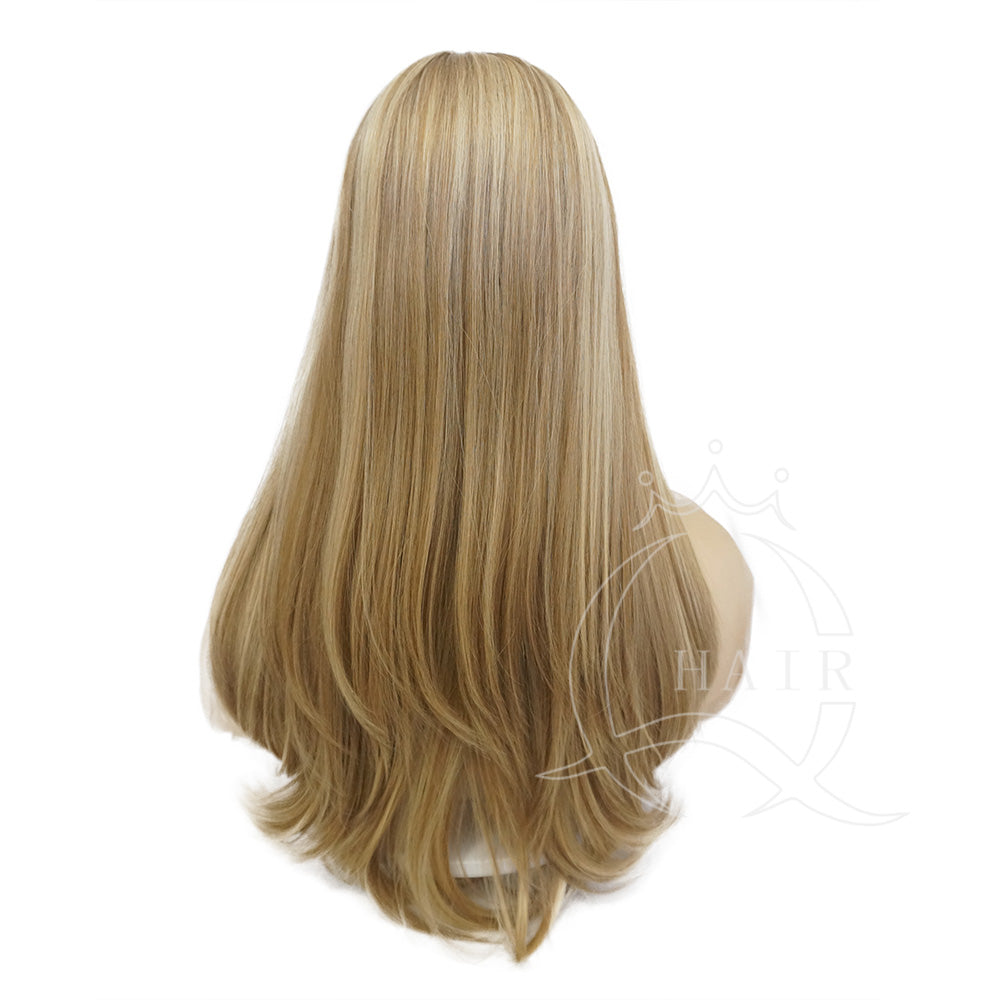 Quality human hair breathable lace top wigs
