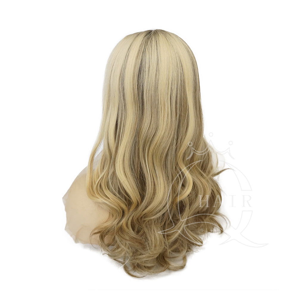 Long human hair wig