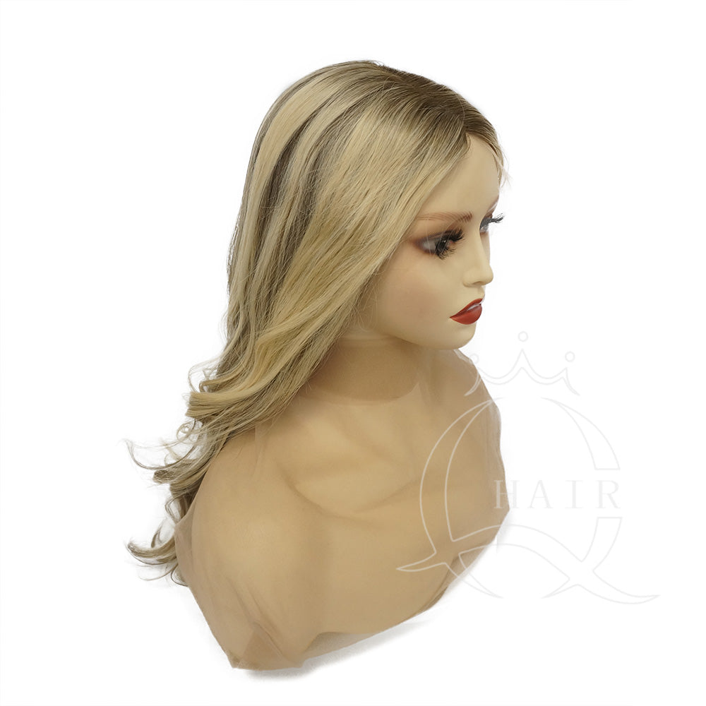 Long human hair wig