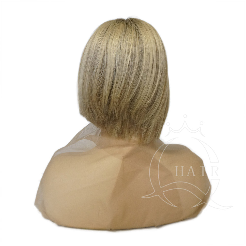 Short Breathable Lace Front Wig - Ultra Lightweight & Invisible Hairline