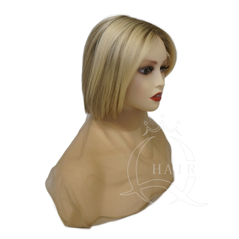 Short Breathable Lace Front Wig - Ultra Lightweight & Invisible Hairline