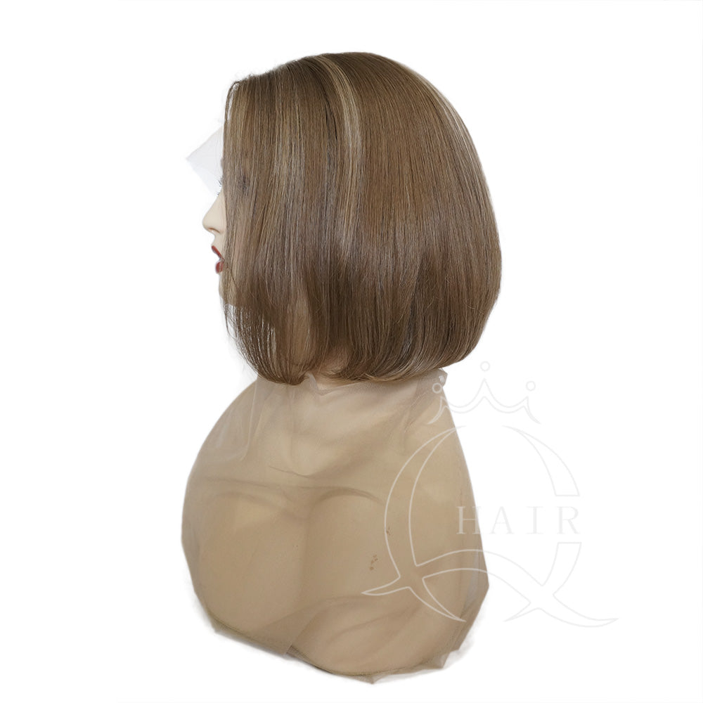 Featherlight Swiss Lace Wig - No Glue Needed, Natural Scalp Effect