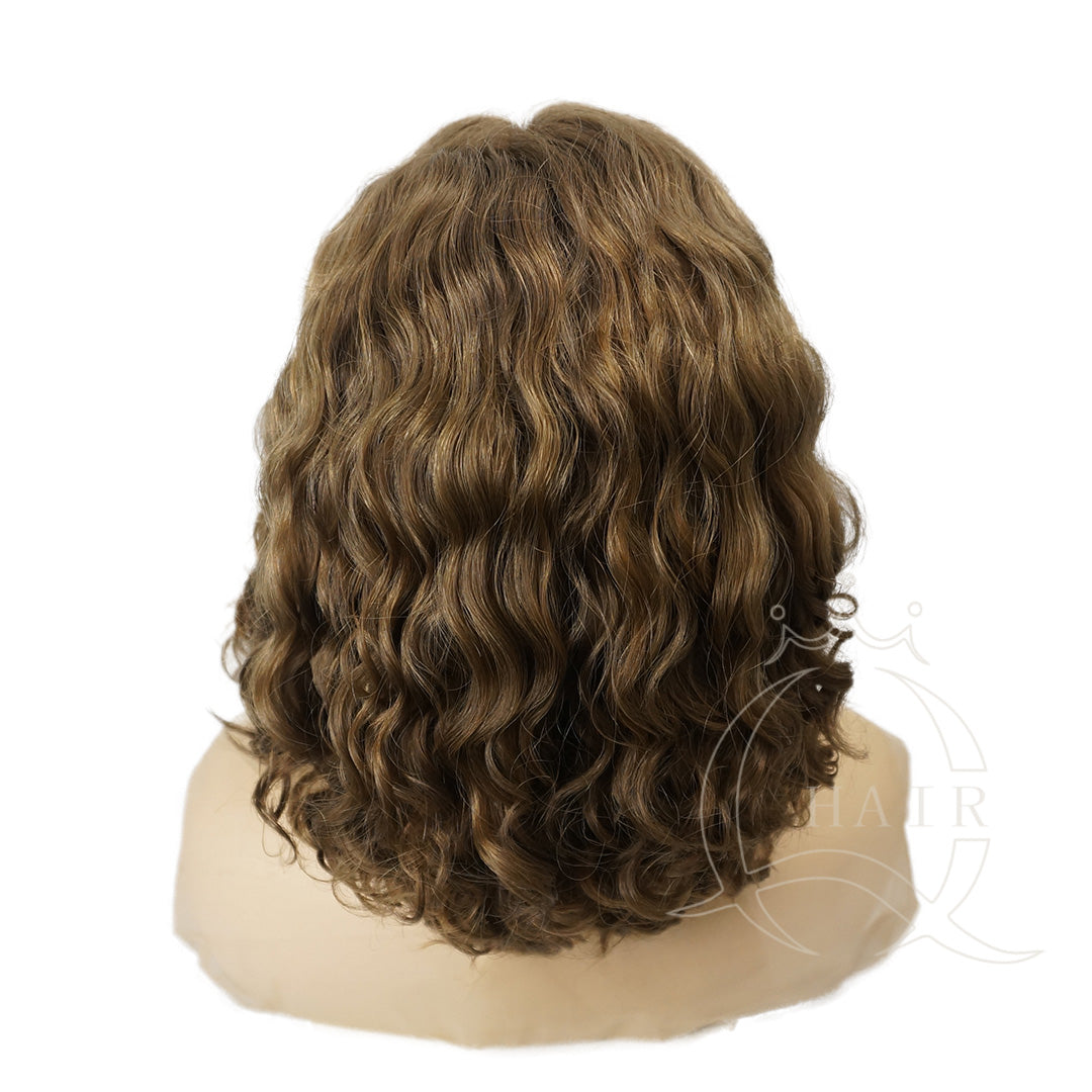 The Undetectable Illusion: curly human Hair Top Lace Collection