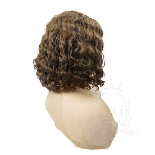 The Undetectable Illusion: curly human Hair Top Lace Collection