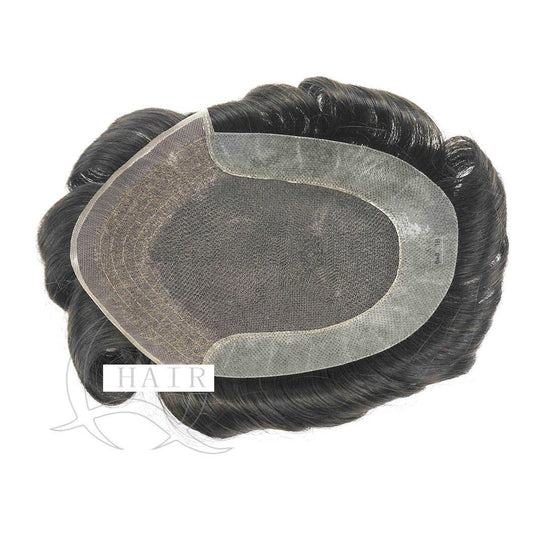 High-Quality Natural Invisible Toupees for MeN