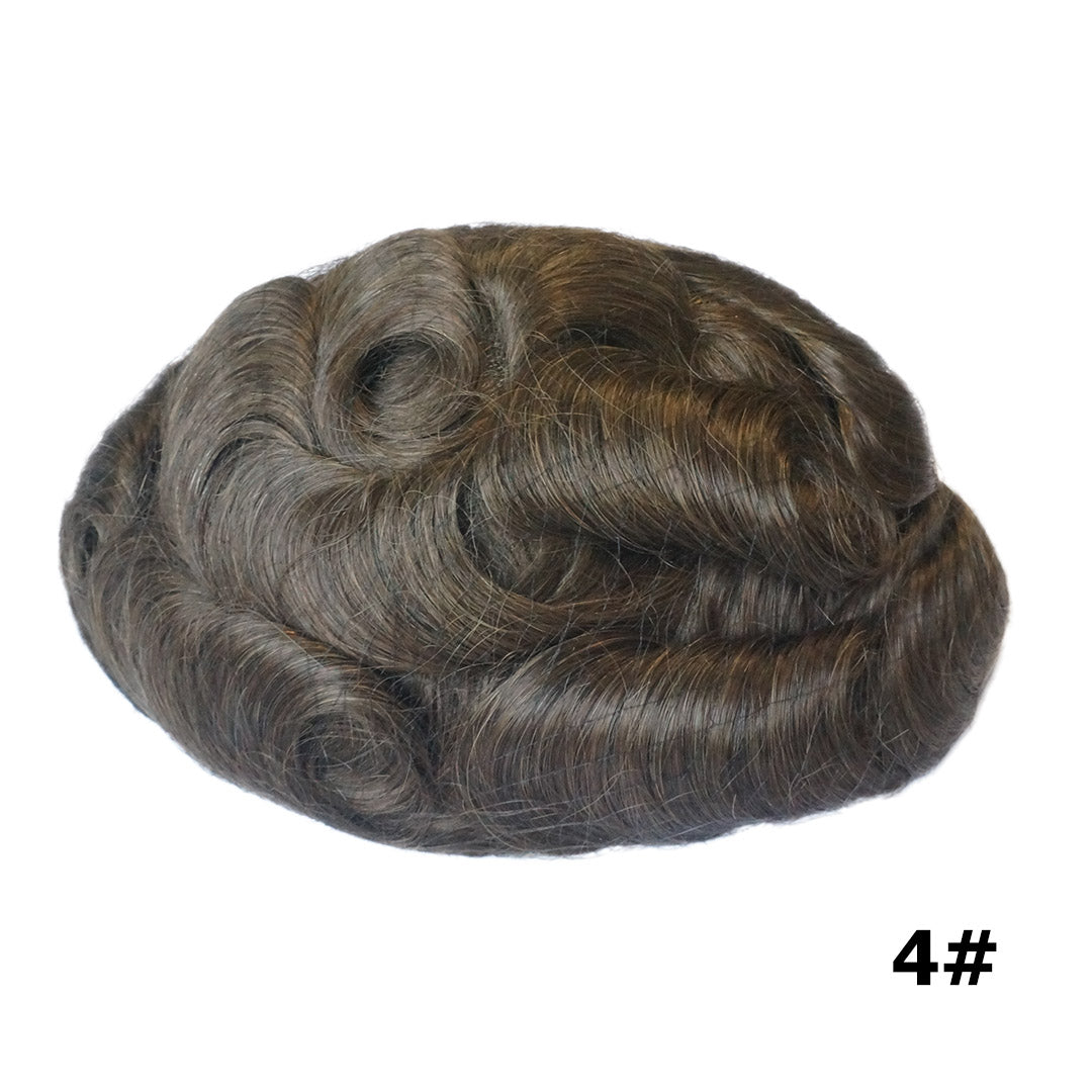 High-Quality Natural Invisible Toupees for MeN