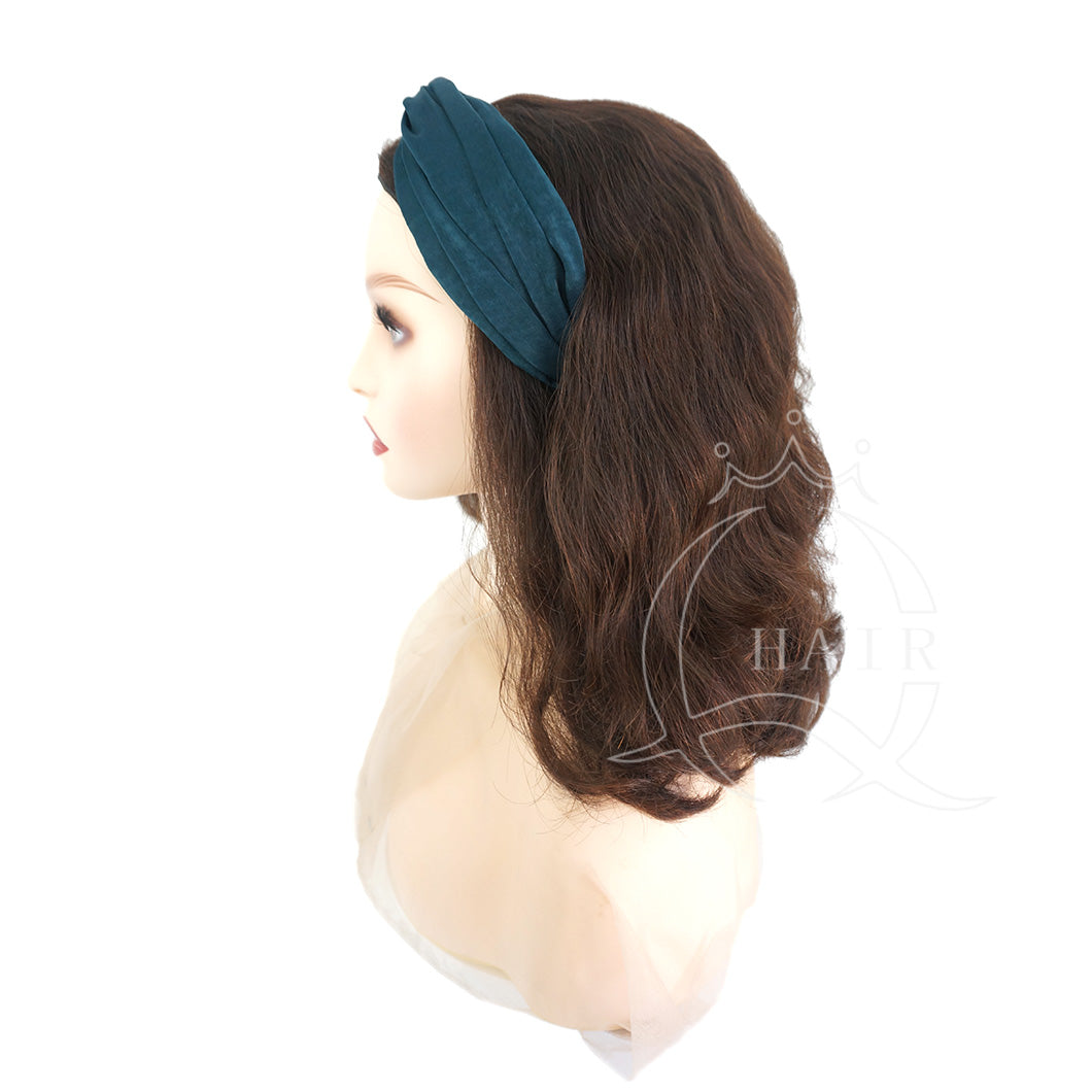 Silk fabric lady's versatile hair clip Headband