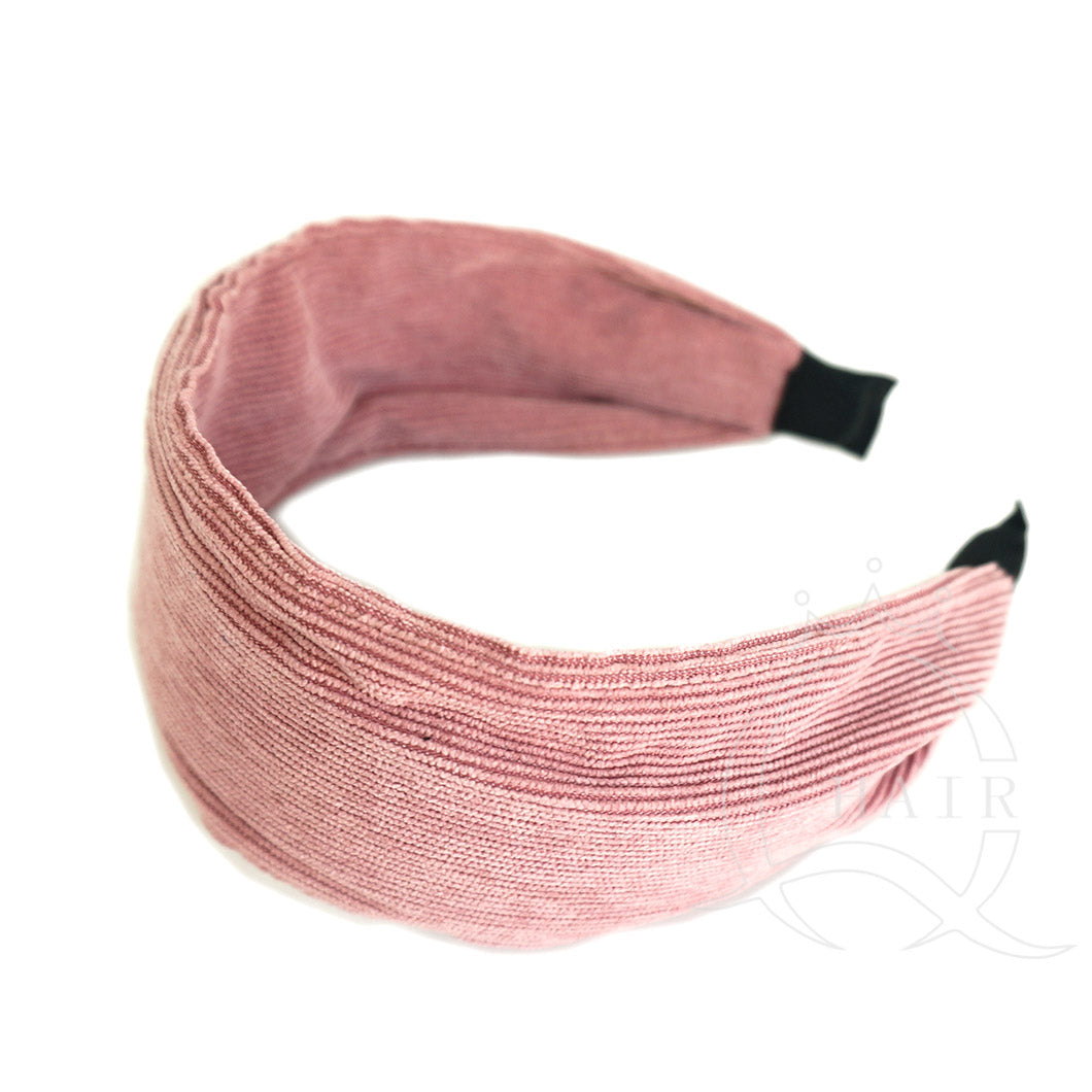 wide edge cloth corduroy sweet pressed hair women's hair clip