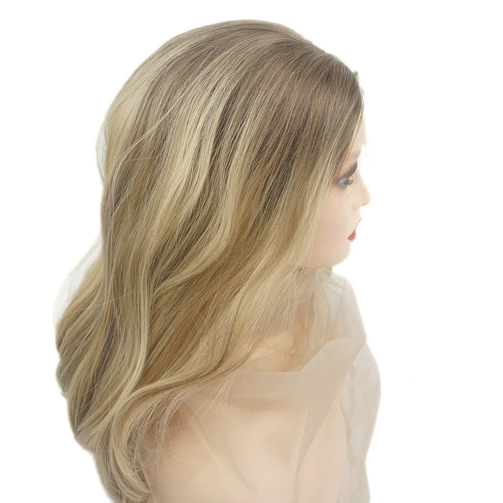 Ombre blonde hair