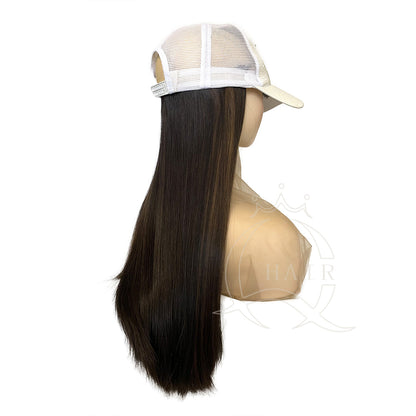 Virgin hair extension hairpiece