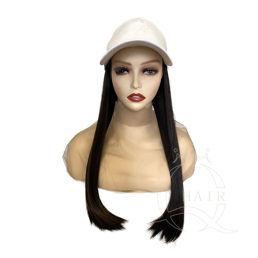 Virgin hair extension hairpiece