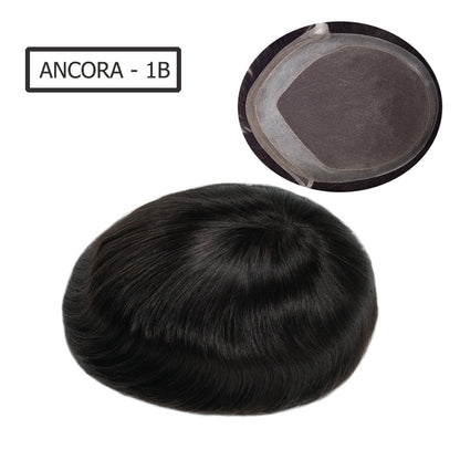 Men's Toupees for Crown & Vertex Thinning