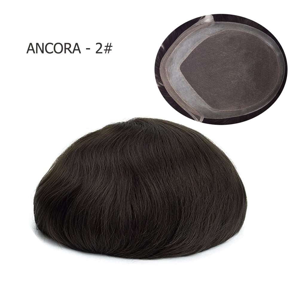 Front Lace with MONO Base Hairpieces for Men