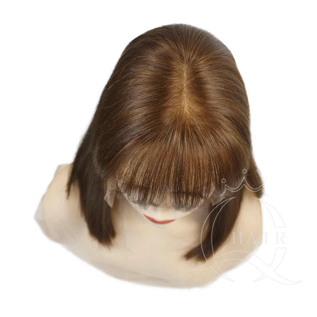 Breathable Short Lace Front Wig - Lightweight & Natural Hairline