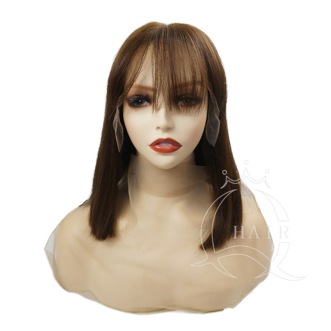 Breathable Short Lace Front Wig - Lightweight & Natural Hairline