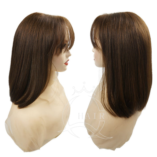 Breathable Short Lace Front Wig - Lightweight & Natural Hairline