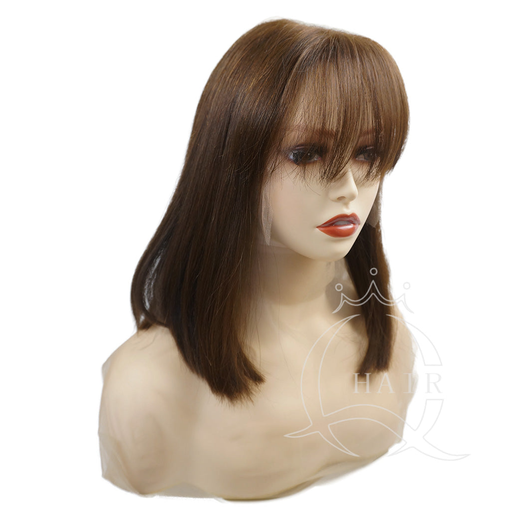 Breathable Short Lace Front Wig - Lightweight & Natural Hairline