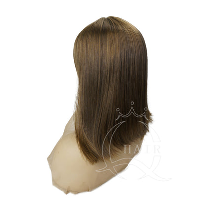 Premium Human Hair Wigs for Jewish Women: Pre-Plucked, Lightweight & Breathable