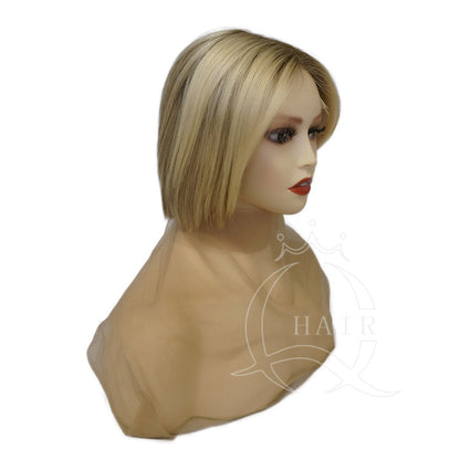 Short Breathable Lace Front Wig - Ultra Lightweight & Invisible Hairline