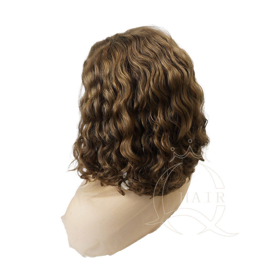 The Undetectable Illusion: curly human Hair Top Lace Collection