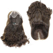 Uniform length virgin hair made Invisible Lace Front Wig