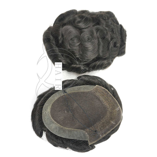 High-Quality Natural Invisible Toupees for MeN
