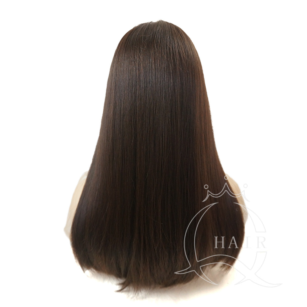 0.03mm Thin Skin Lace Wig - Like Real Hair Growth, Perfect for Alopecia