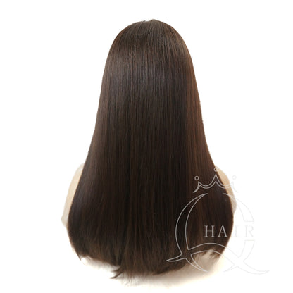 0.03mm Thin Skin Lace Wig - Like Real Hair Growth, Perfect for Alopecia