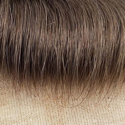 Natural insivible Full Swiss/French Lace hair systems for men