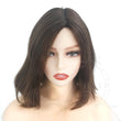 brown color mongolian hair wigs