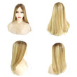 A 20inch  virgin human hair made Kosher Jewish wig for Daily Wear