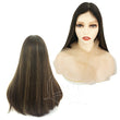 A22INCH Front lace silk top Jewish wig for kosher women