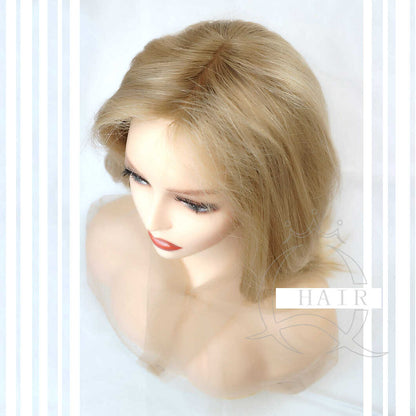 XA 16"  Human Hair Wigs with Baby Hair: Natural Look & Style