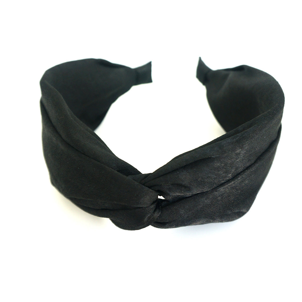Silk fabric lady's versatile hair clip Headband
