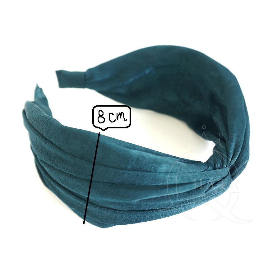 Silk fabric lady's versatile hair clip Headband