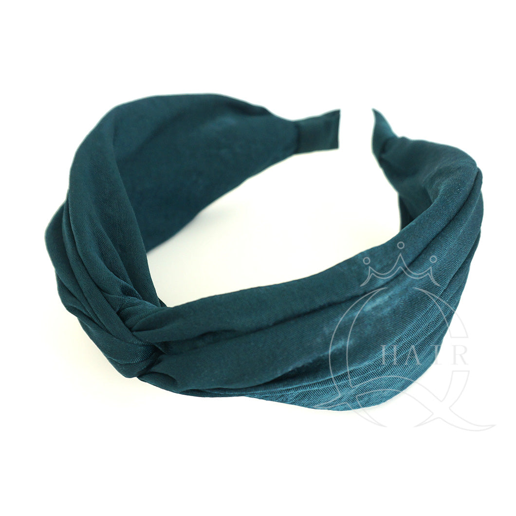 Silk fabric lady's versatile hair clip Headband