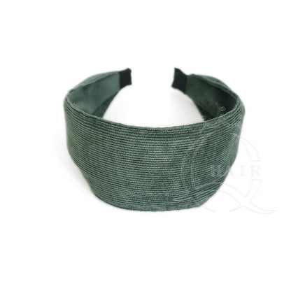 wide edge cloth corduroy sweet pressed hair women's hair clip