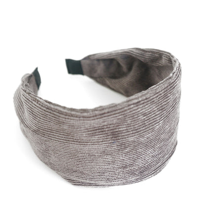 wide edge cloth corduroy sweet pressed hair women's hair clip