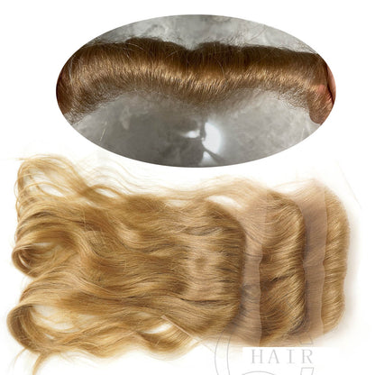 Virgin Human hair lace frontal hairpiece for lady