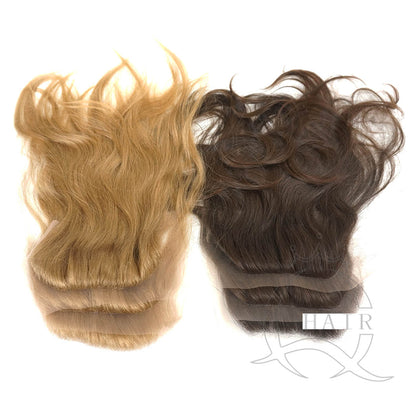 Virgin Human hair lace frontal hairpiece for lady