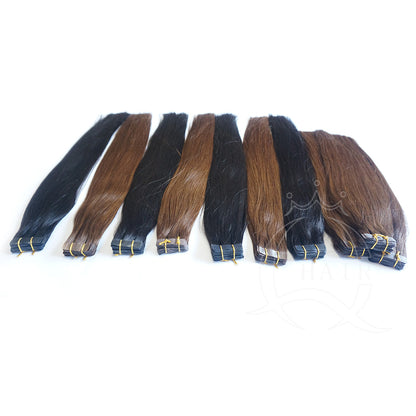 Quality human virgin Remy hair tape extension